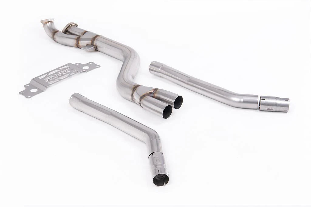 Milltek - 102mm Single Non-Resonated Midpipe - BMW G87 M2