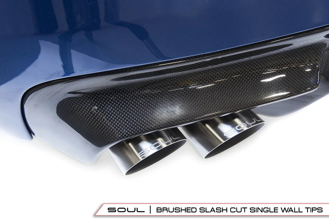 Soul Performance - Resonated Muffler Bypass Exhaust - BMW F10 M5
