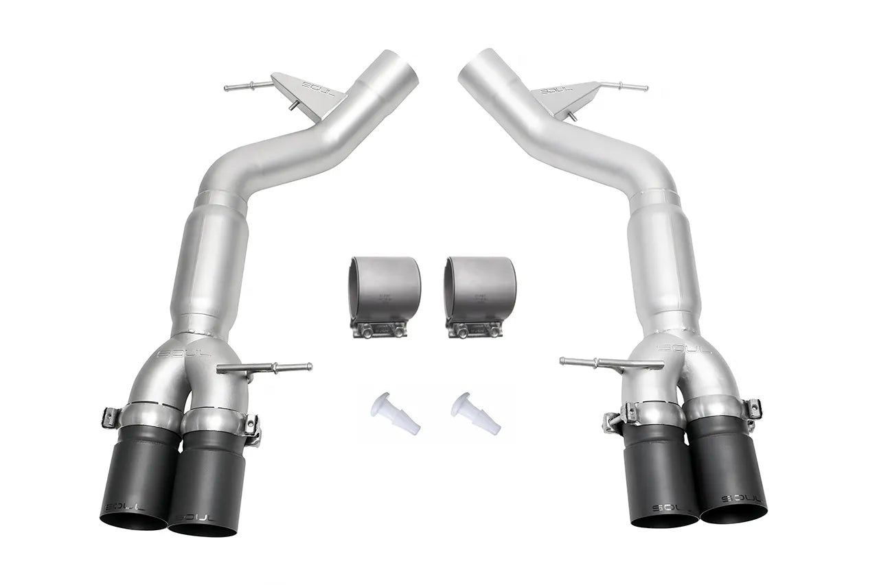 Soul Performance - Resonated Muffler Bypass Exhaust - BMW F10 M5