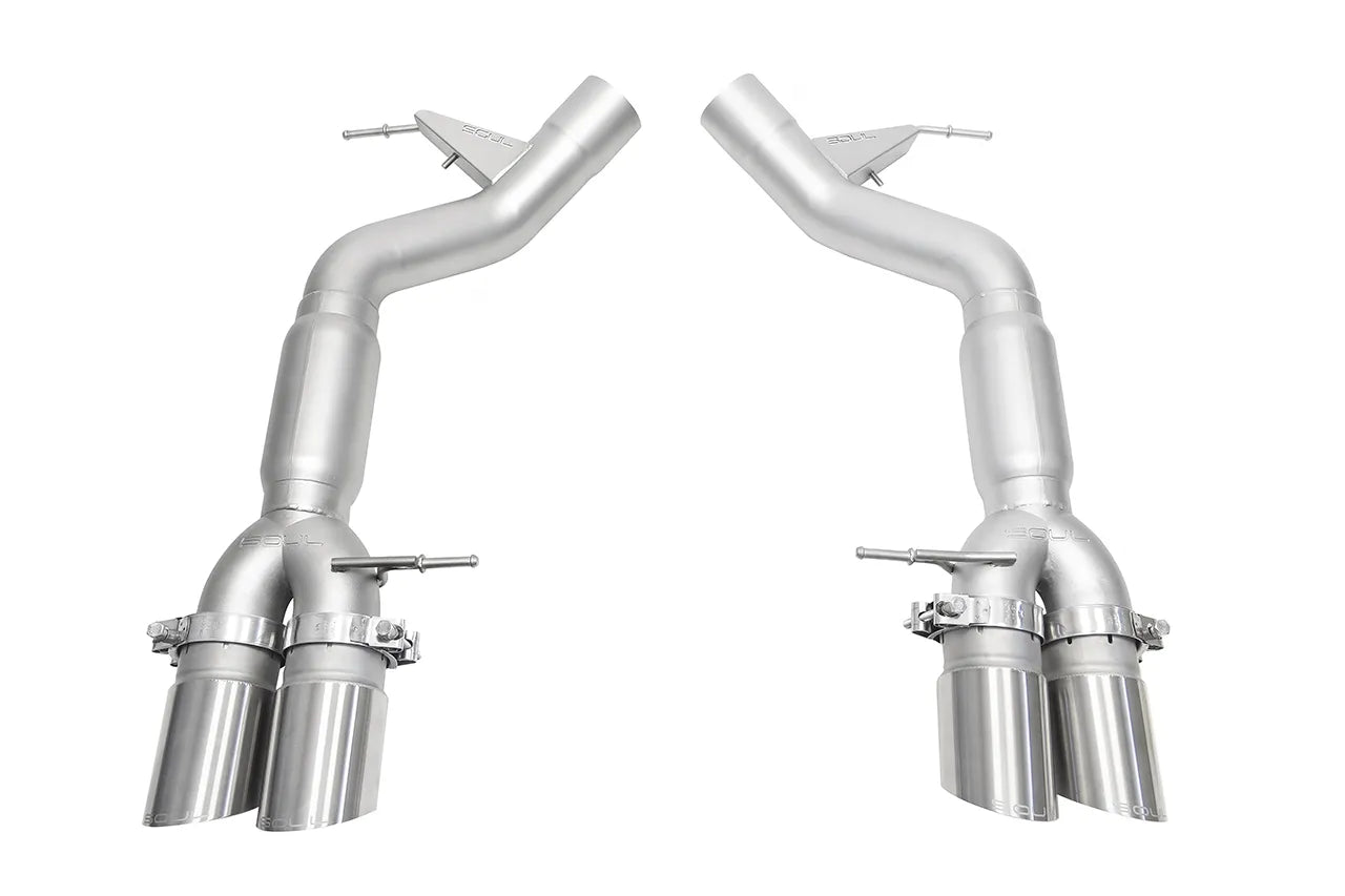 Soul Performance - Resonated Muffler Bypass Exhaust - BMW F10 M5