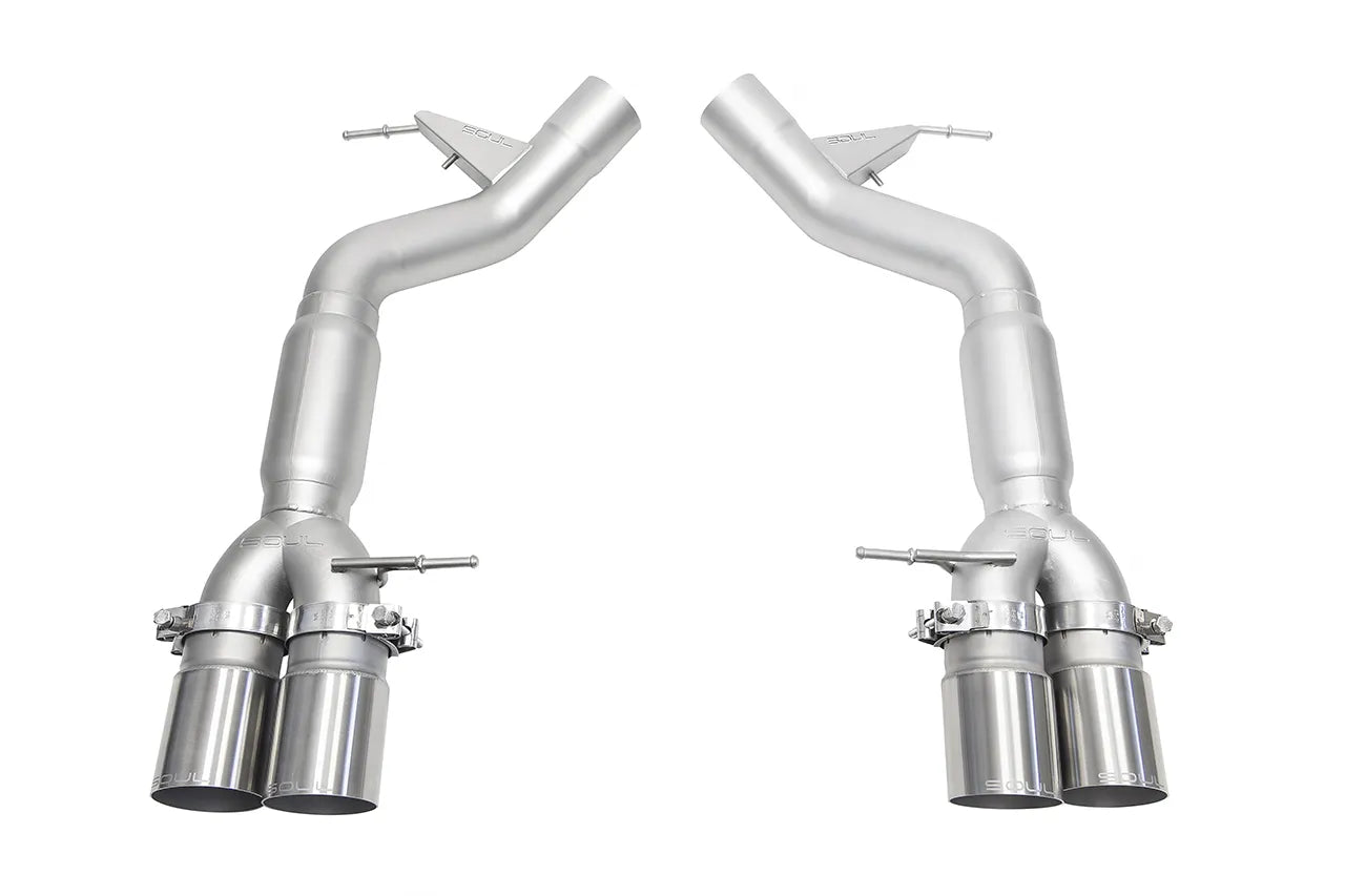 Soul Performance - Resonated Muffler Bypass Exhaust - BMW F10 M5