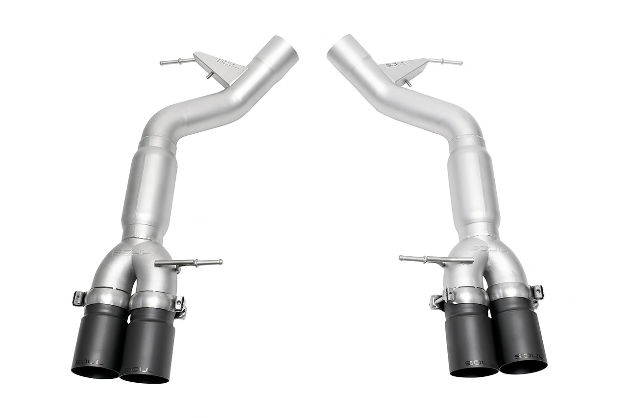 Soul Performance - Resonated Muffler Bypass Exhaust - BMW F10 M5