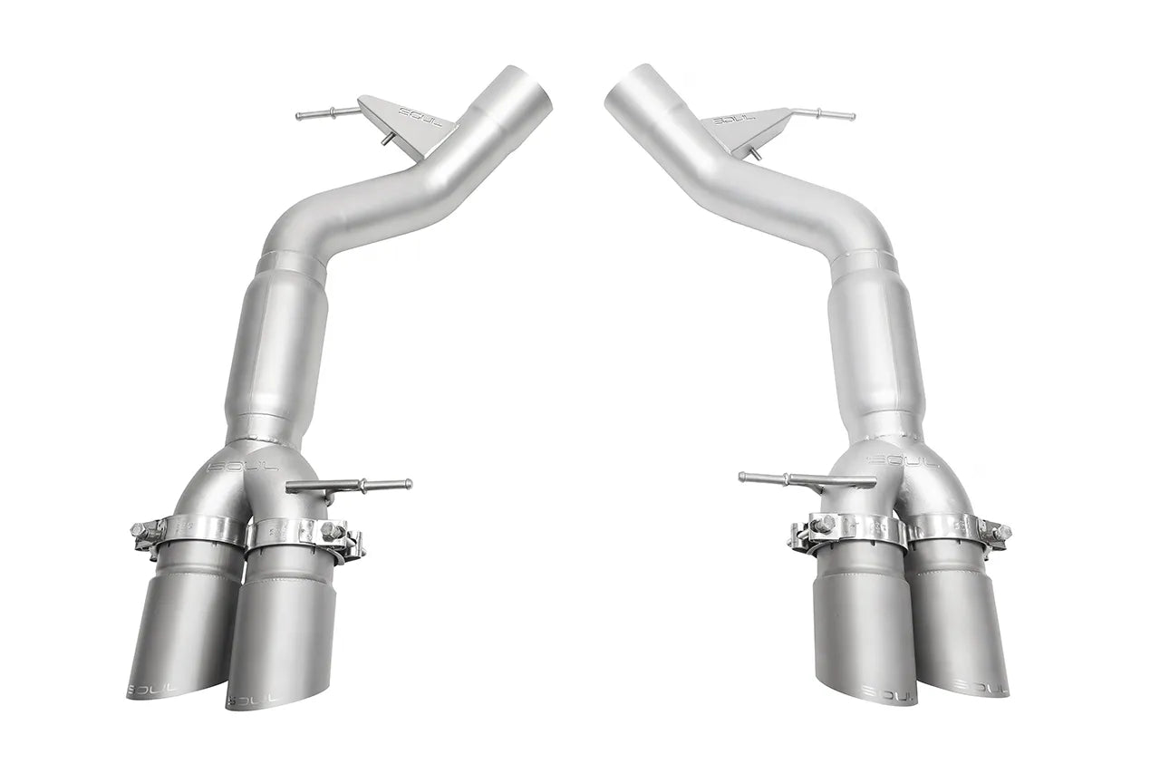 Soul Performance - Resonated Muffler Bypass Exhaust - BMW F10 M5