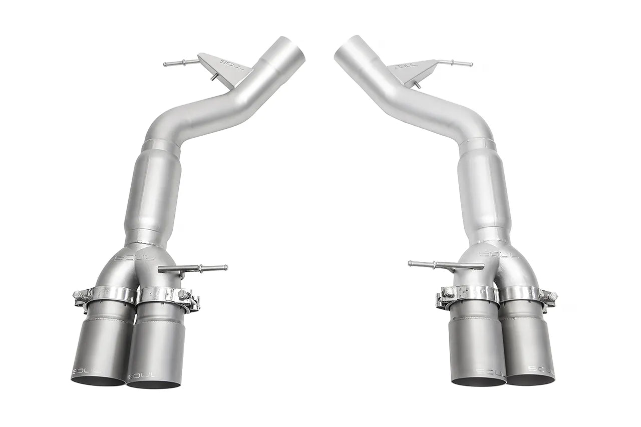 Soul Performance - Resonated Muffler Bypass Exhaust - BMW F10 M5