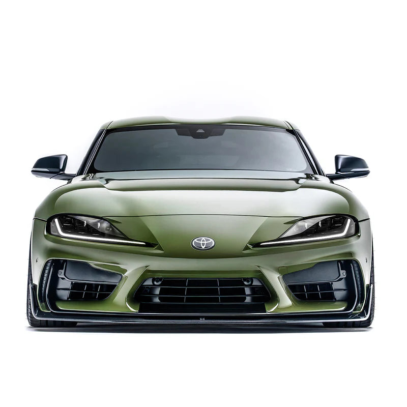 ADRO - Facelift Front Bumper & Carbon Fiber Lip Package - Toyota A90 Supra