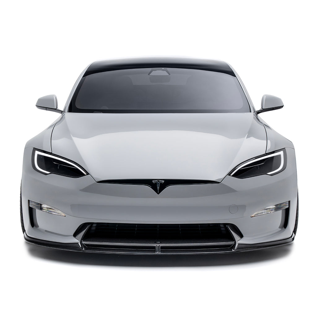 ADRO - Carbon Fiber Front Lip - Tesla Model S