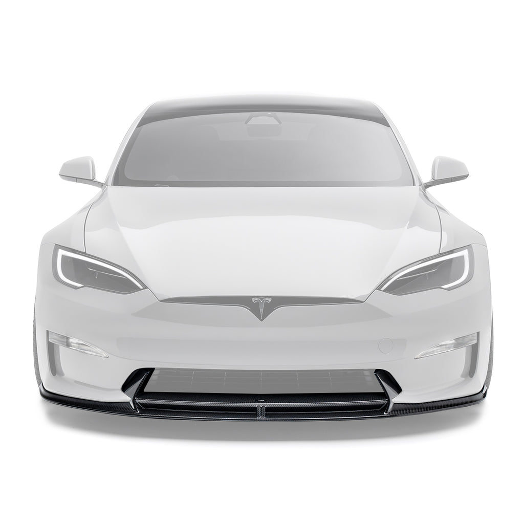 ADRO - Carbon Fiber Front Lip - Tesla Model S