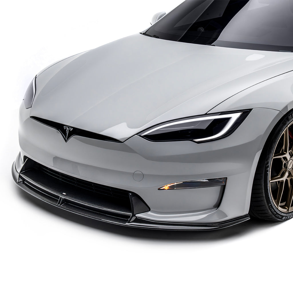 ADRO - Carbon Fiber Front Lip - Tesla Model S
