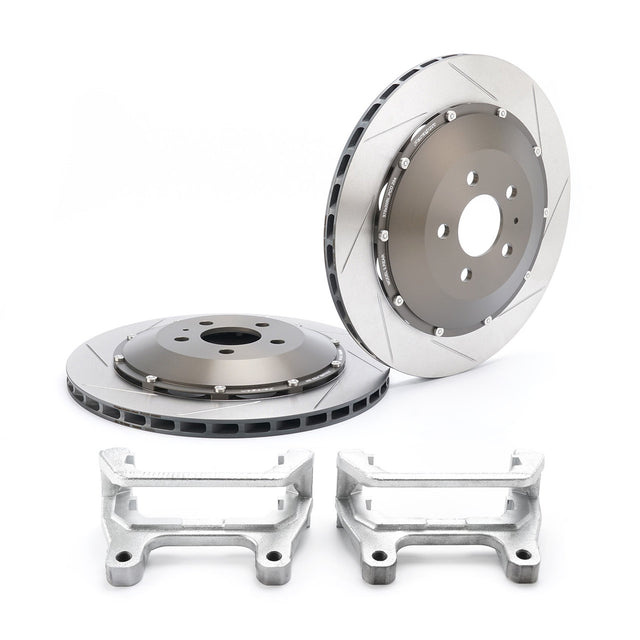 Paragon Performance - Rear 2-Piece Rotor Sport Brake Kit - Tesla Model 3/Model Y