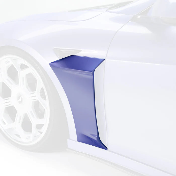 Vorsteiner - VRS Carbon Fiber Add-On Aero Fenders - Tesla Model S Plaid