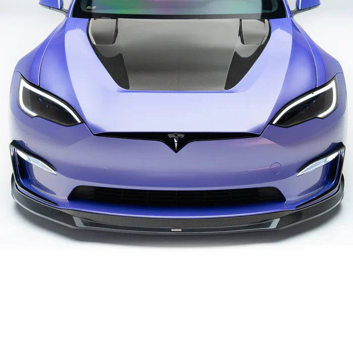 Vorsteiner - VRS Carbon Fiber Aero Front Spoiler - Tesla Model S Plaid