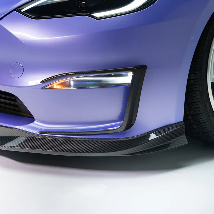 Vorsteiner - VRS Carbon Fiber Aero Front Spoiler - Tesla Model S Plaid