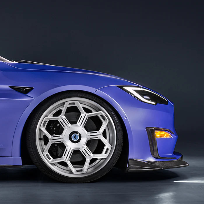 Vorsteiner - VRS Carbon Fiber Aero Front Spoiler - Tesla Model S Plaid