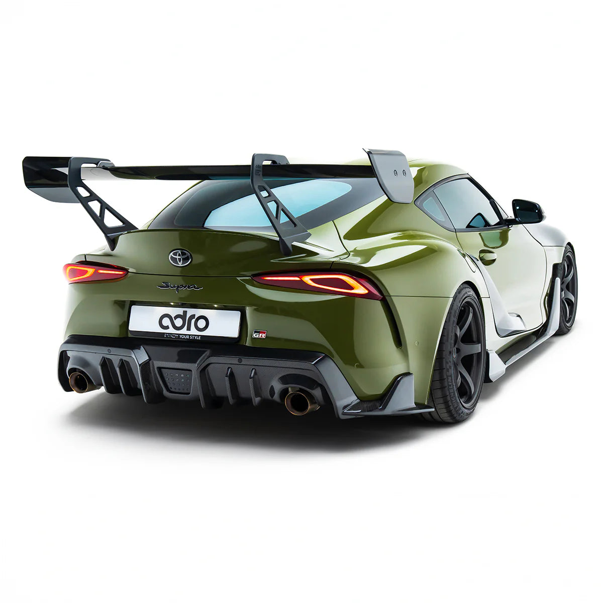 ADRO - AT-P1 Reverse Swan Neck Wing - Toyota GR Supra