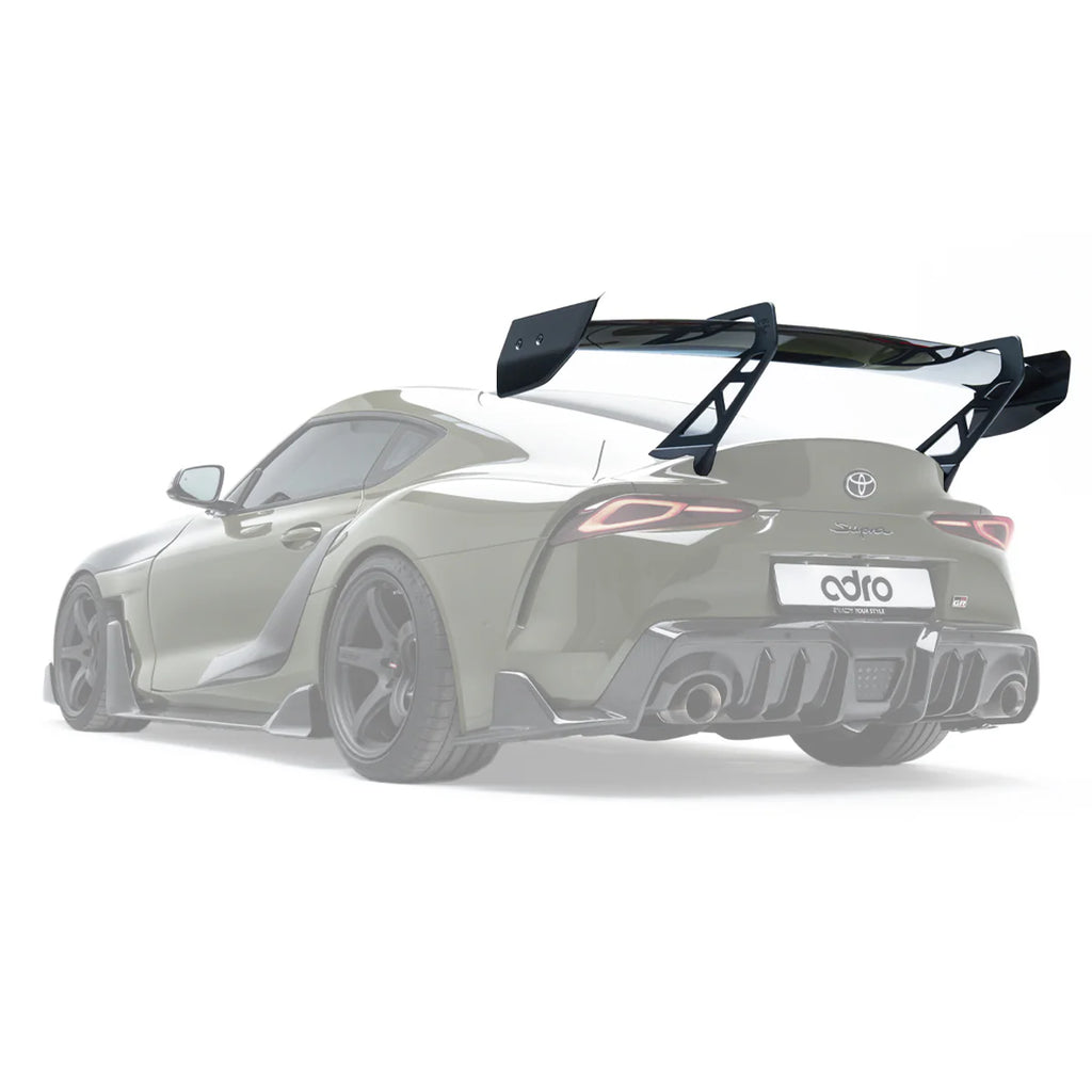 ADRO - AT-P1 Reverse Swan Neck Wing - Toyota A90 Supra