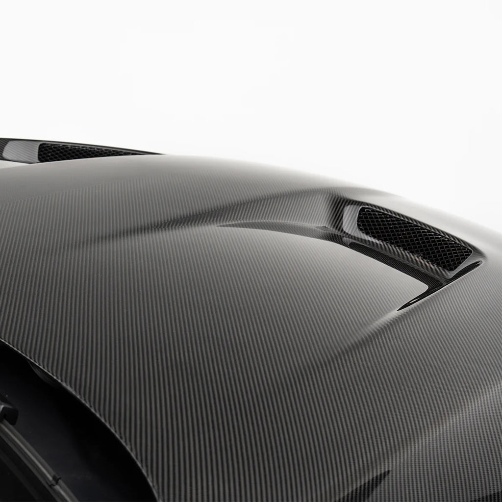 ADRO - Carbon Fiber Vented Hood - Toyota A90 Supra