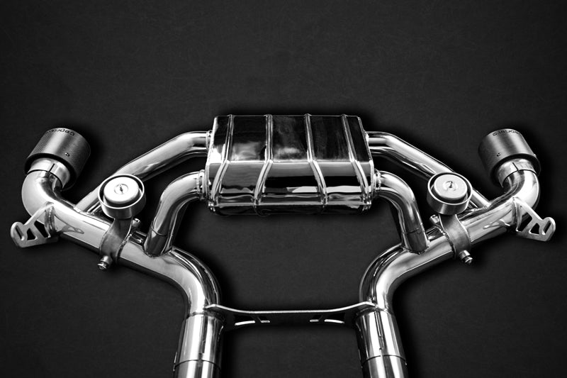 Capristo - Valved Catback Exhaust w/ Carbon Fiber Tips - Toyota GR Supra