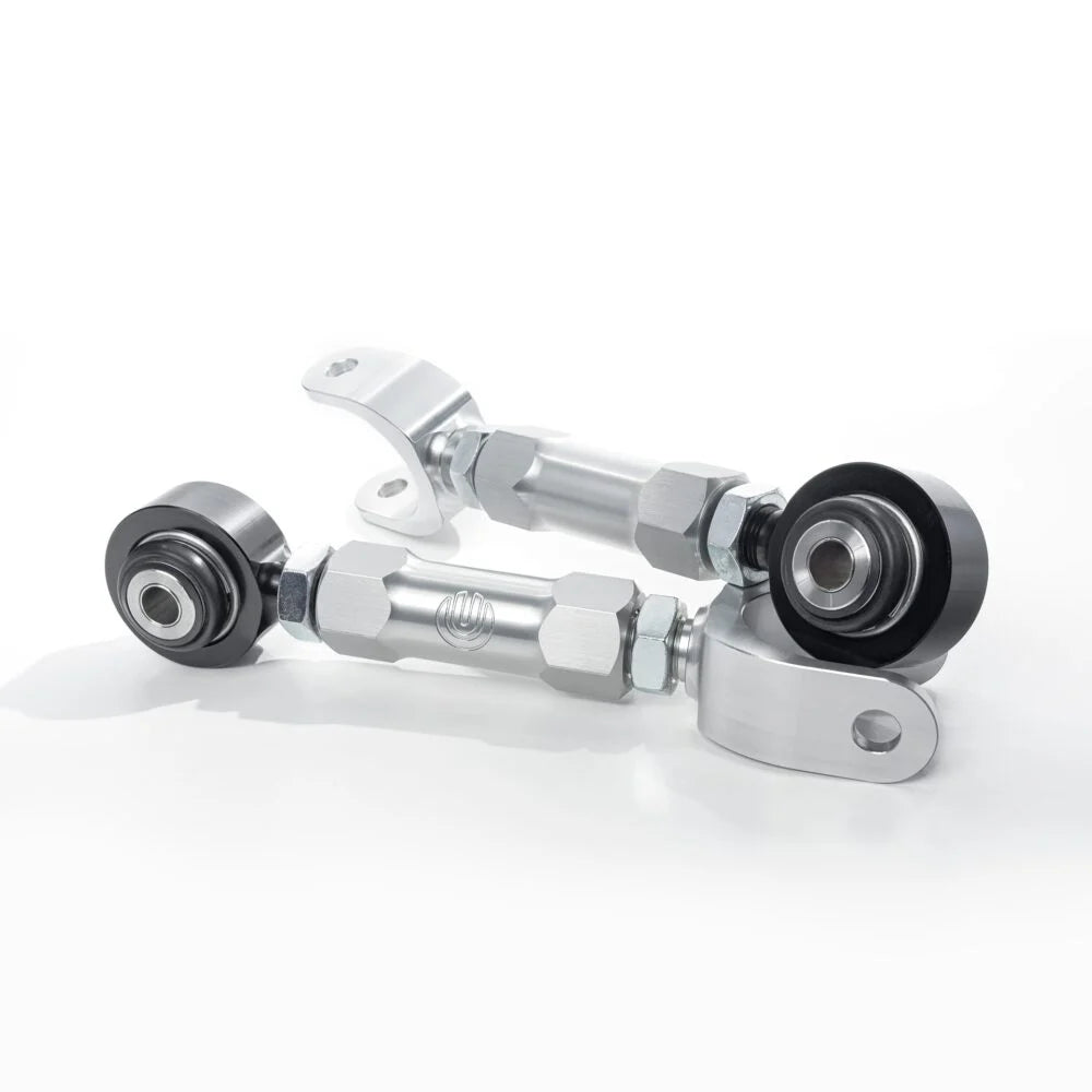 Unplugged Performance - Billet Adjustable Rear Toe Arm Set - Tesla Model 3/Model Y