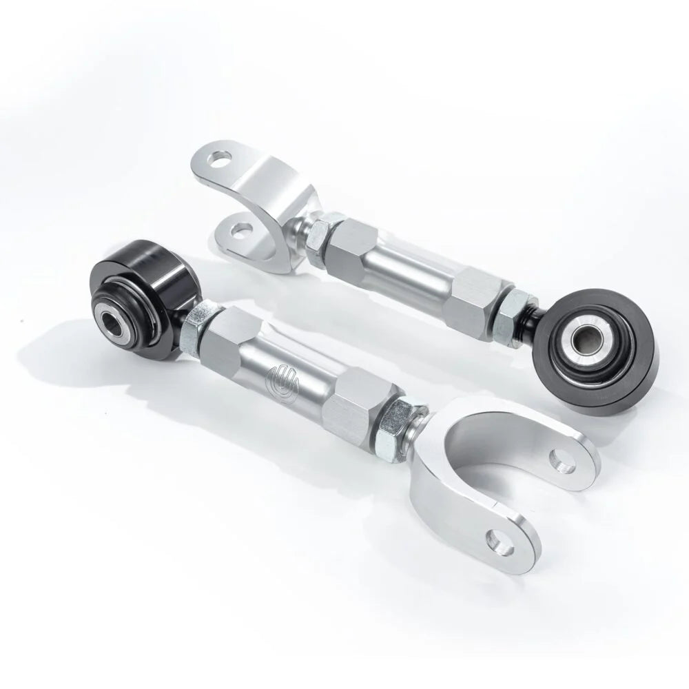 Unplugged Performance - Billet Adjustable Rear Toe Arm Set - Tesla Model 3/Model Y