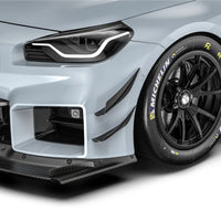 ADRO - ARD Prepreg Carbon Fiber Front Bumper Canards - BMW G87 M2