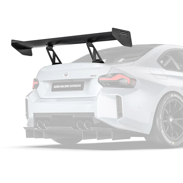 ADRO - Premium Prepreg AT-M3 Carbon Fiber Swan Neck Wing - BMW G87 M2