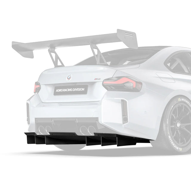 ADRO - ARD Prepreg Carbon Fiber Race Rear Diffuser - BMW G87 M2