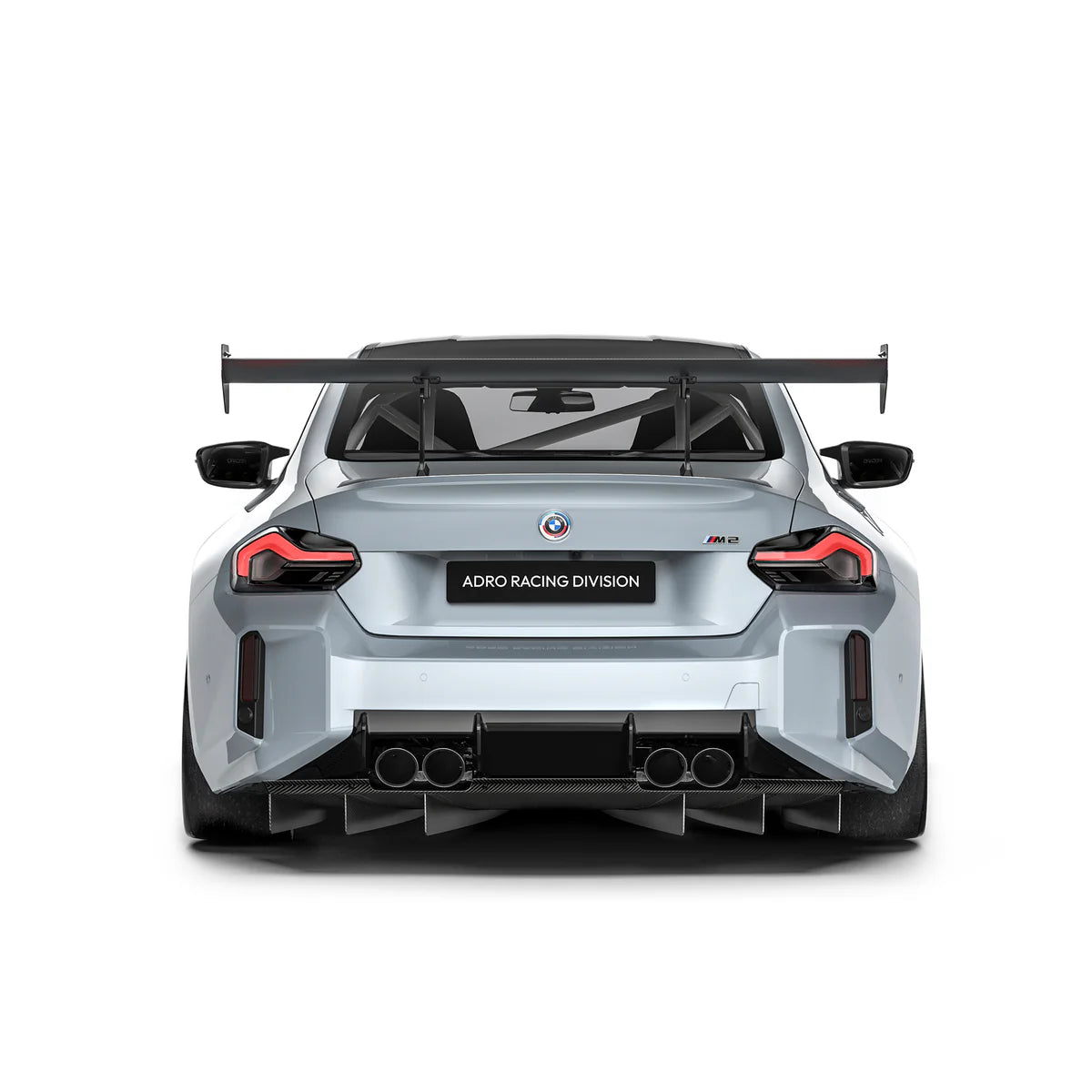 ADRO - Premium Prepreg AT-M3 Carbon Fiber Swan Neck Wing - BMW G87 M2