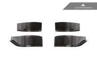 Autotecknic - GT4 Dry Carbon Bumper Canard Set - BMW G8X M3/M4