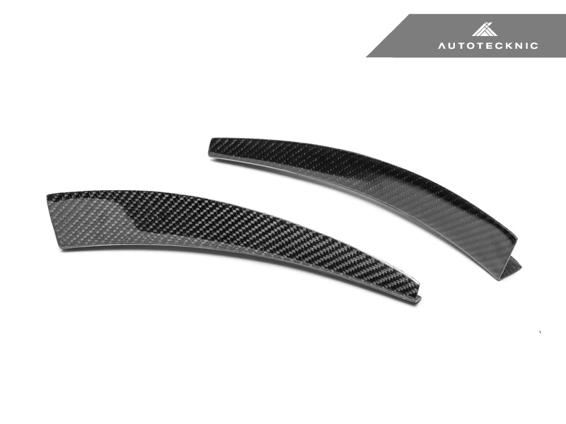 AutoTecknic Front Bumper Dry Carbon Canard Set - F80 M3 | F82/ F83 M4