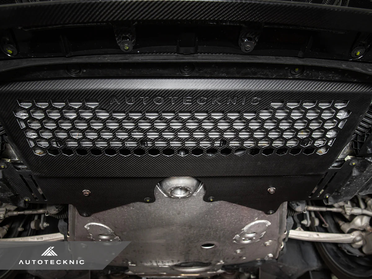 Autotecknic - Dry Carbon Oil Cooler Guard - BMW G8X M3/M4