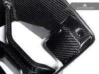 AutoTecknic Dry Carbon Podium Front Bumper Lower Vent Set - G87 M2