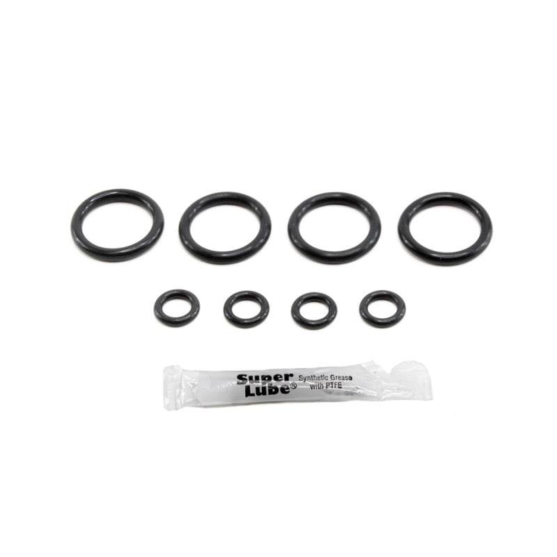 DeatschWerks Subaru Side Feed Injector O-Ring Kit (4 x Top Ring 4 x Bo ...