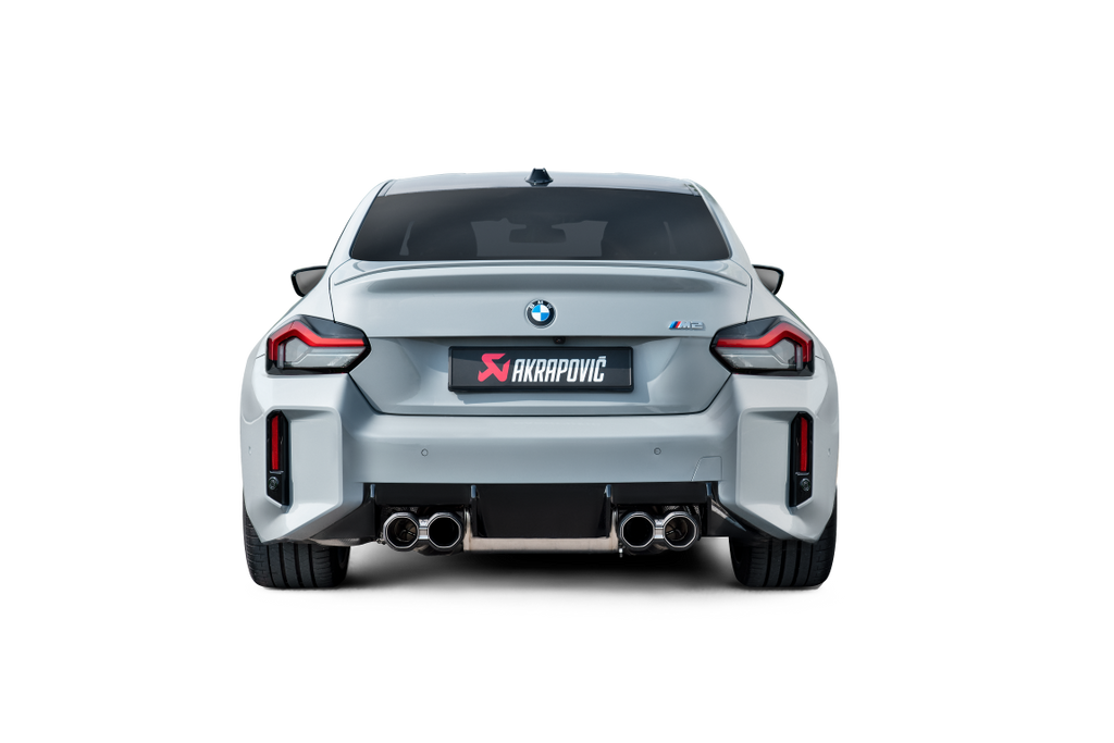 Akrapovic - Slip-On Exhaust (Titanium) - BMW G87 M2