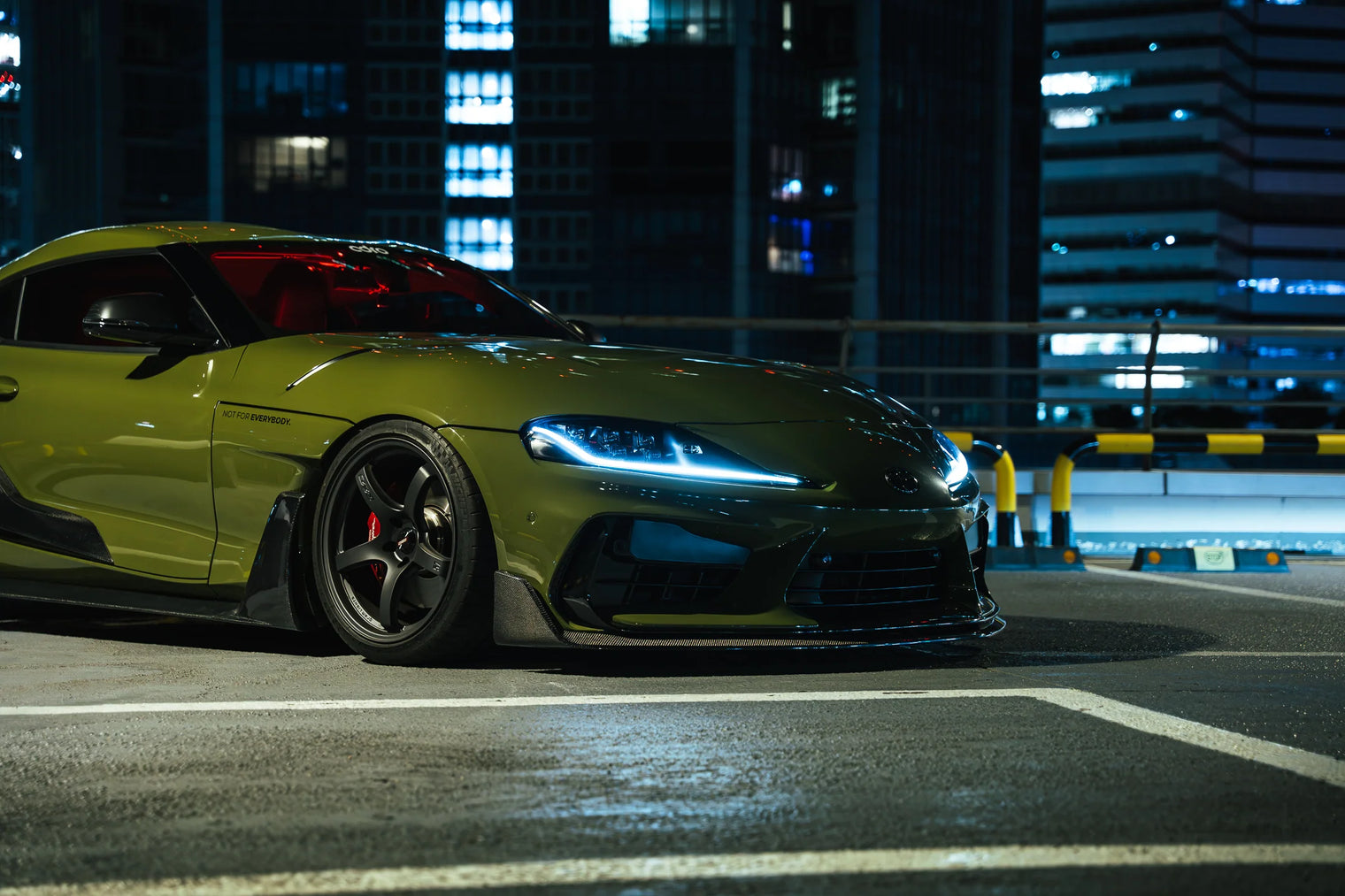 ADRO - Facelift Front Bumper & Carbon Fiber Lip Package - Toyota GR Supra