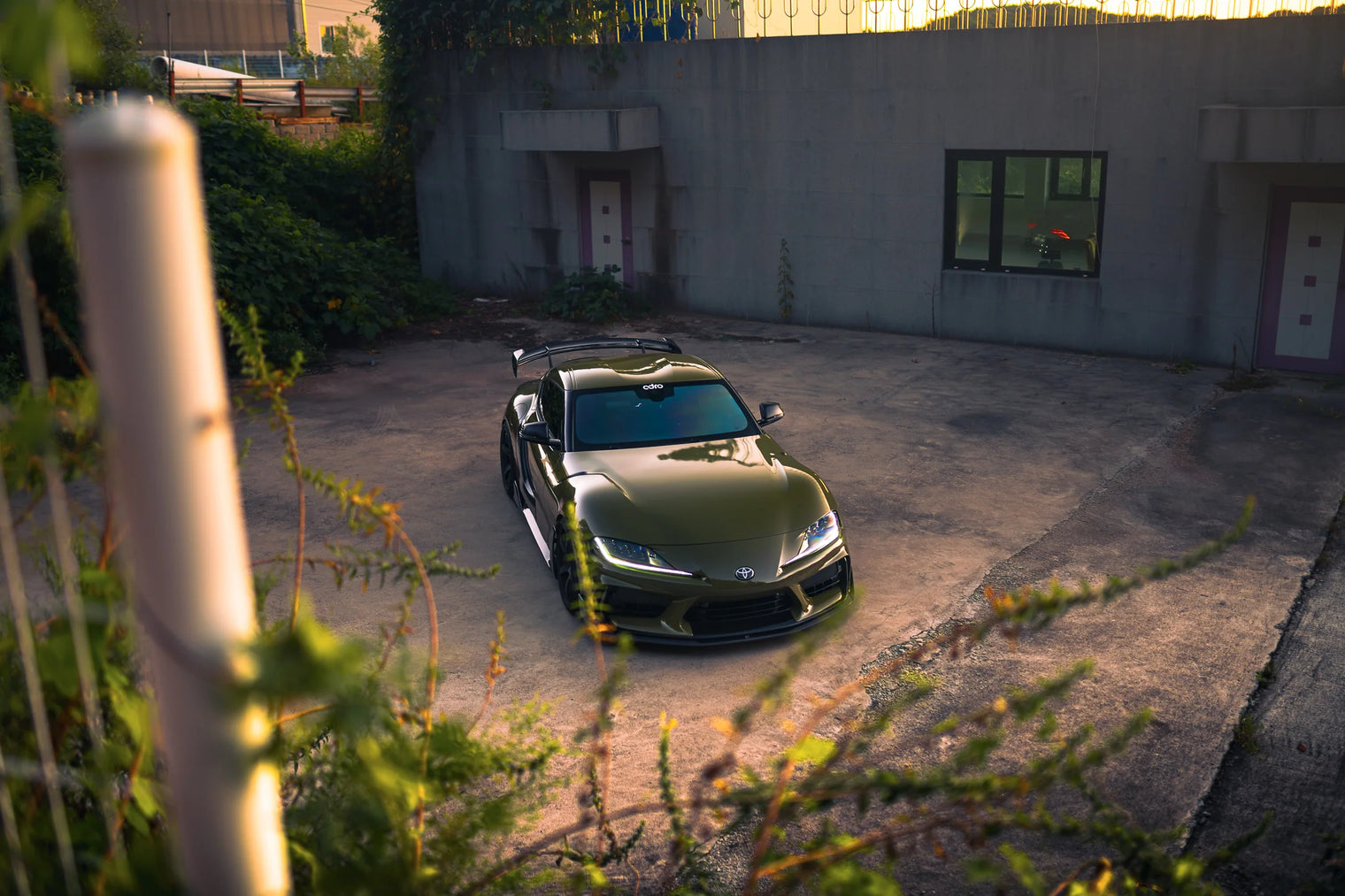 ADRO - Facelift Front Bumper & Carbon Fiber Lip Package - Toyota GR Supra