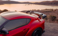ADRO - Premium Prepreg AT-R2 Carbon Fiber Swan Neck Wing - Toyota GR Supra