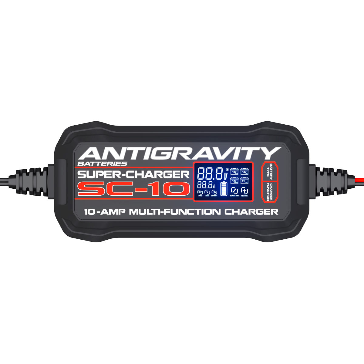 Antigravity - Antigravity SC-10 Super-Charger for Lithium and Lead/Acid Batteries (10 Amp)