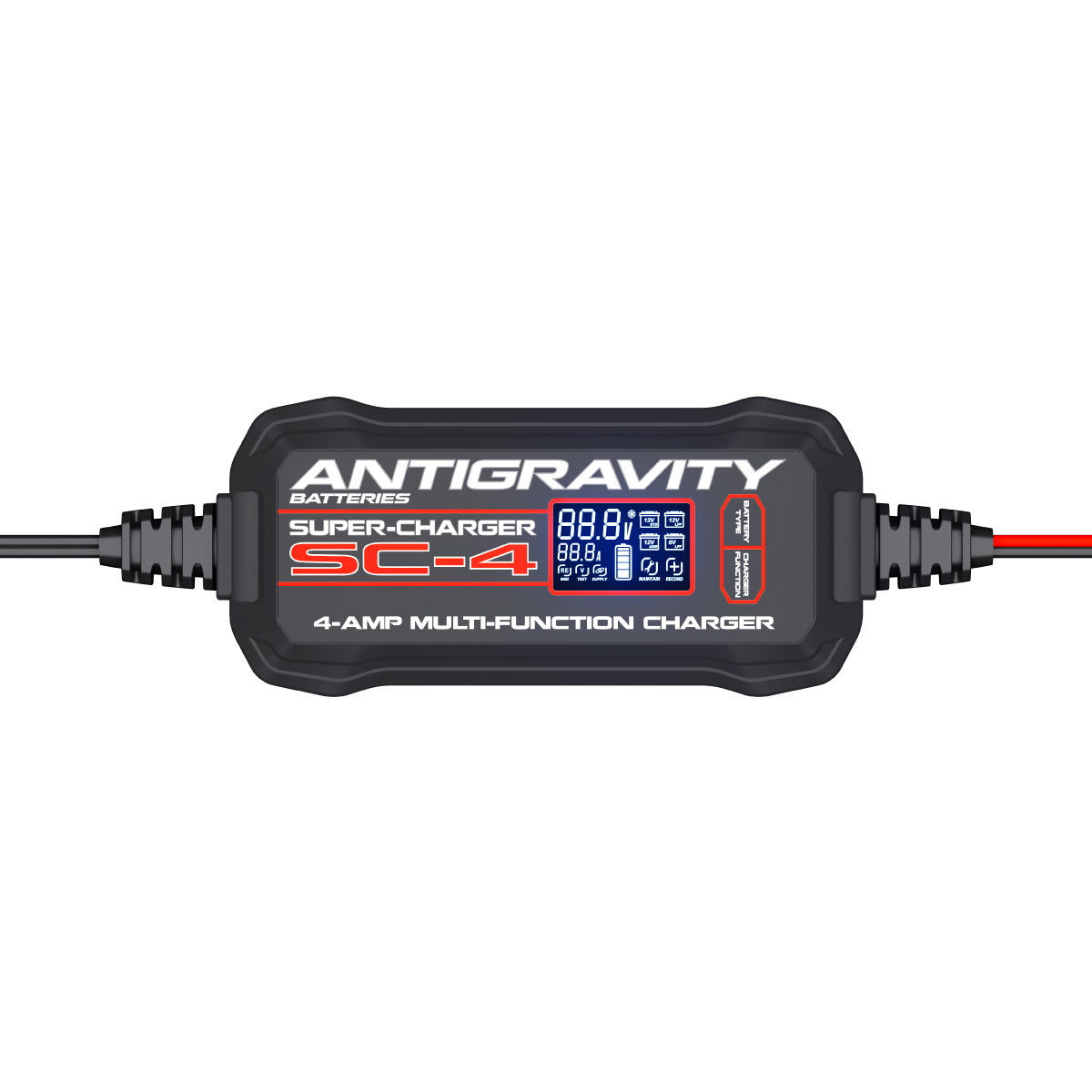 Antigravity - Antigravity SC-4 Super-Charger for Lithium and Lead/Acid Batteries (4 Amp)