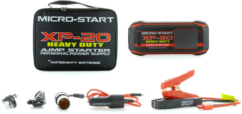 Antigravity - XP-20-HD Micro-Start (Heavy Duty) Lithium Jump-Starter Portable Power Supply