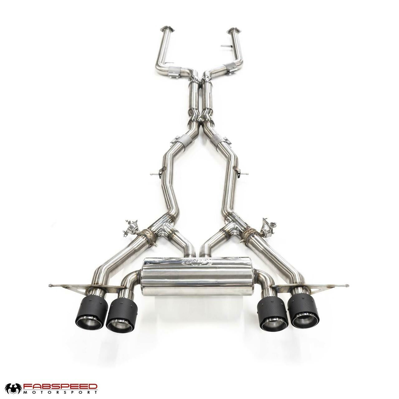 Fabspeed - Supersport X-Pipe Valvetronic Exhaust System - BMW G8X M3/M4
