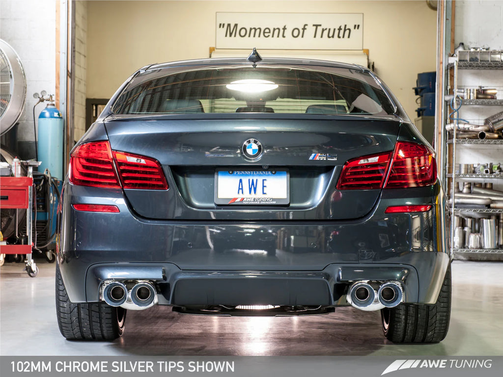 AWE Tuning -  Touring Edition Axleback Catback Exhaust - BMW F10 M5