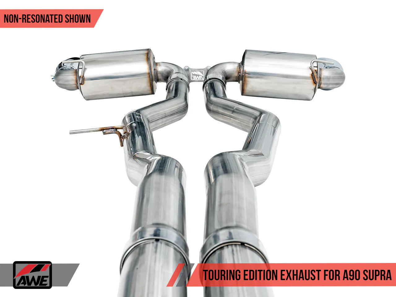 AWE Tuning -  Touring Edition Axleback Catback Exhaust - Toyota GR Supra