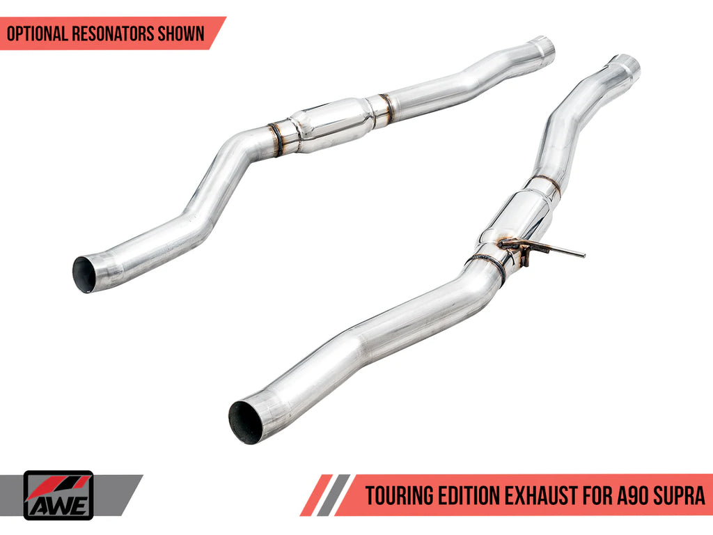 AWE Tuning -  Touring Edition Axleback Catback Exhaust - Toyota A90 Supra