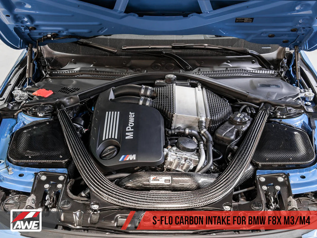 AWE Tuning - S-FLO Carbon Intake - BMW F8X M3/M4