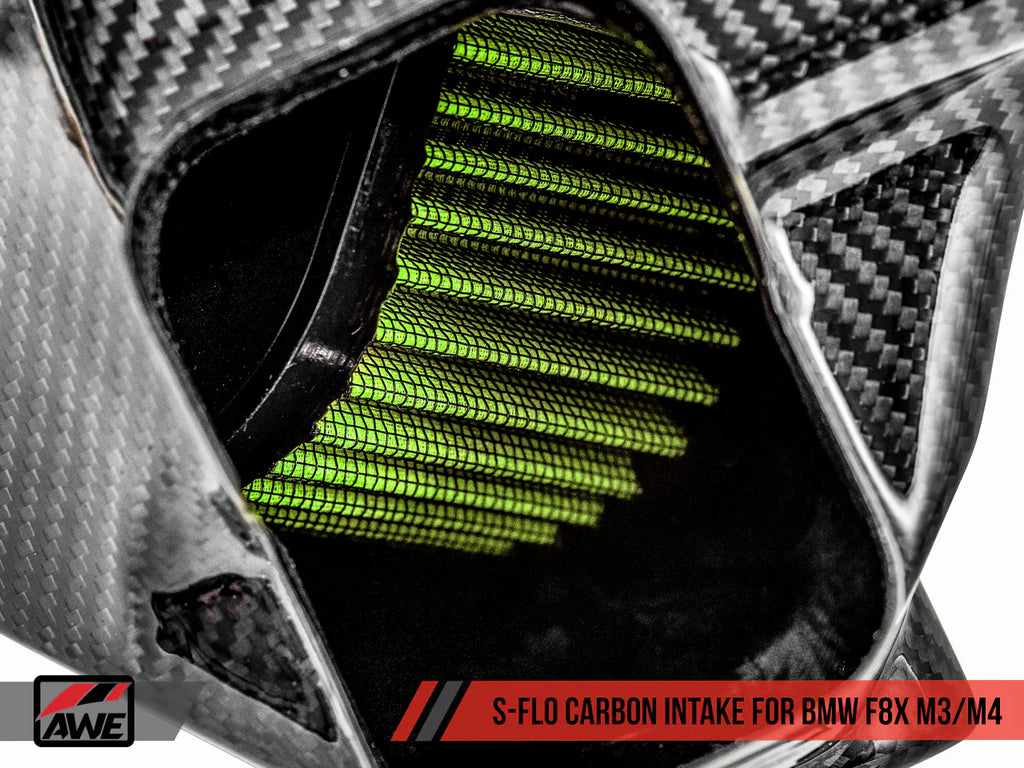 AWE Tuning - S-FLO Carbon Intake - BMW F8X M3/M4