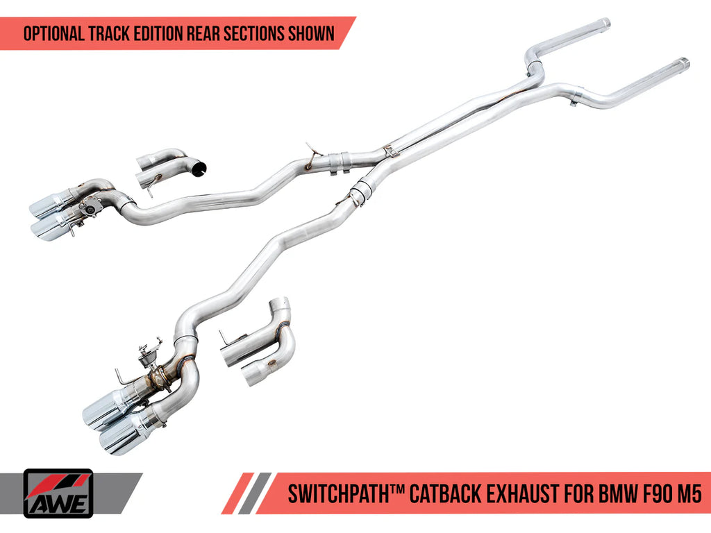 AWE Tuning -  SwitchPath Catback Exhaust - BMW F90 M5