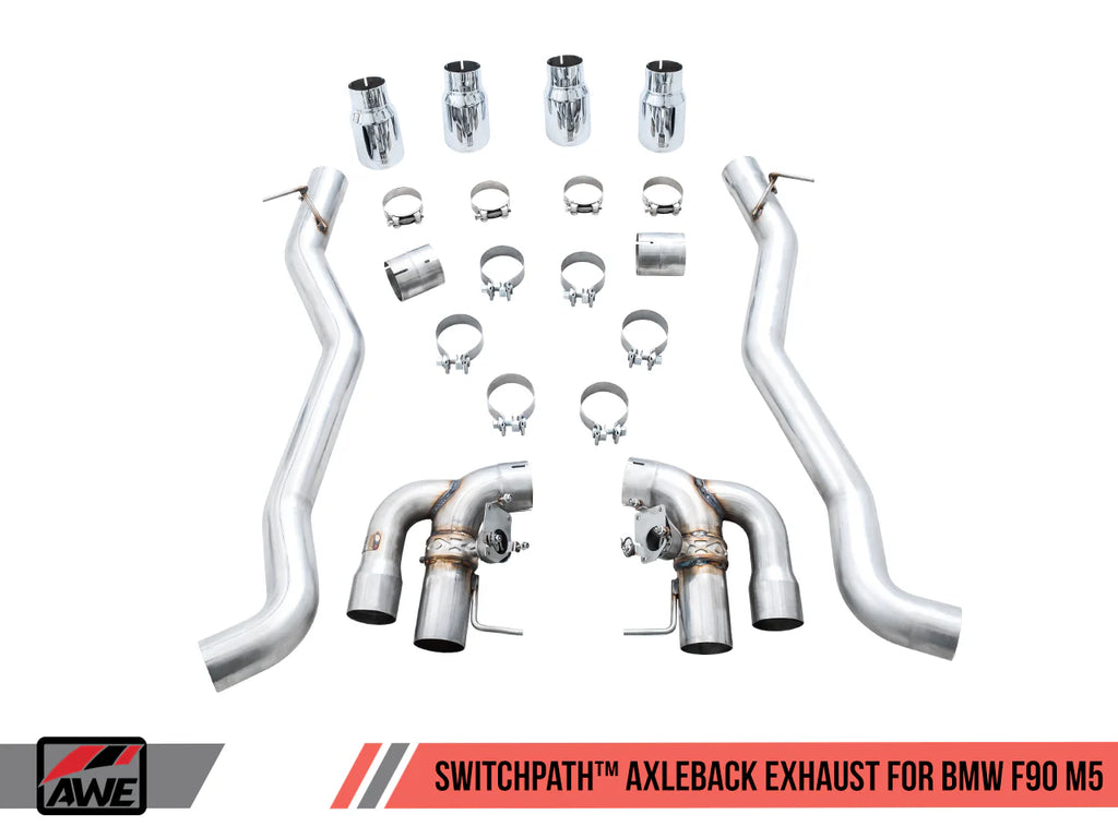 AWE Tuning -  SwitchPath Catback Exhaust - BMW F90 M5