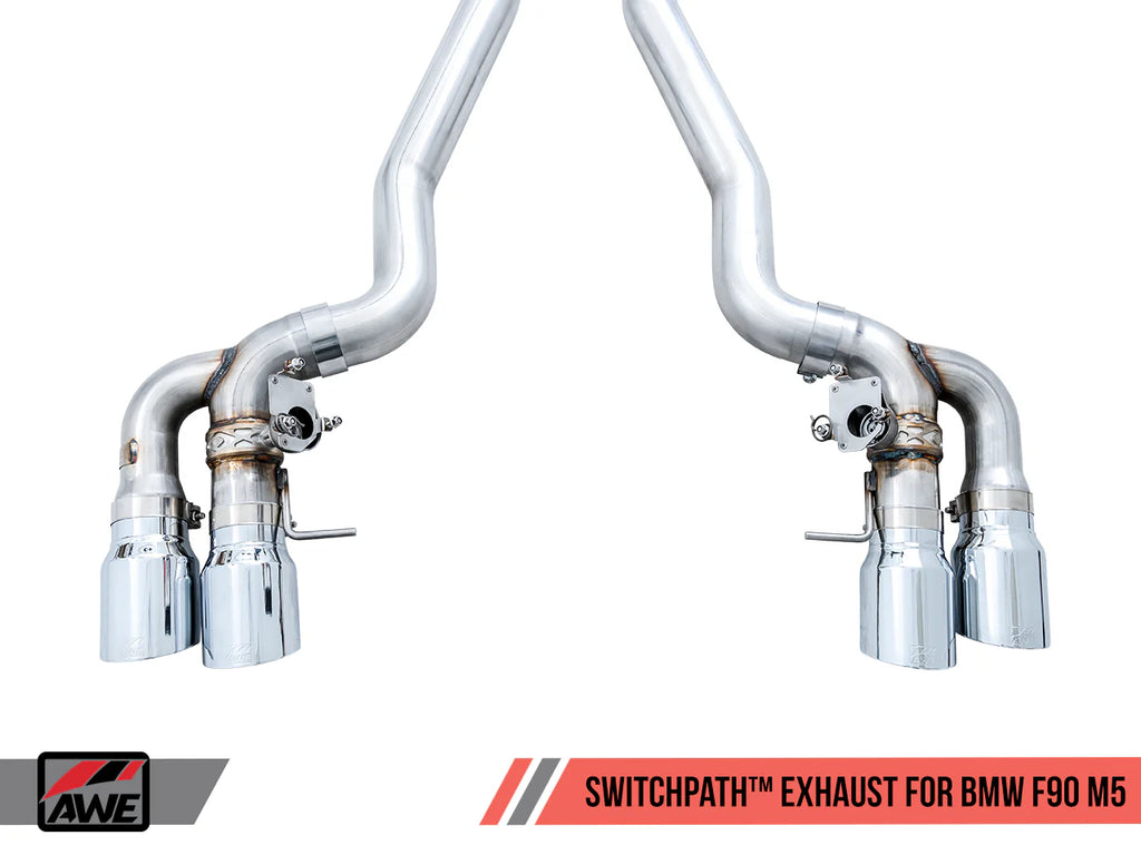 AWE Tuning -  SwitchPath Axleback Exhaust - BMW F90 M5