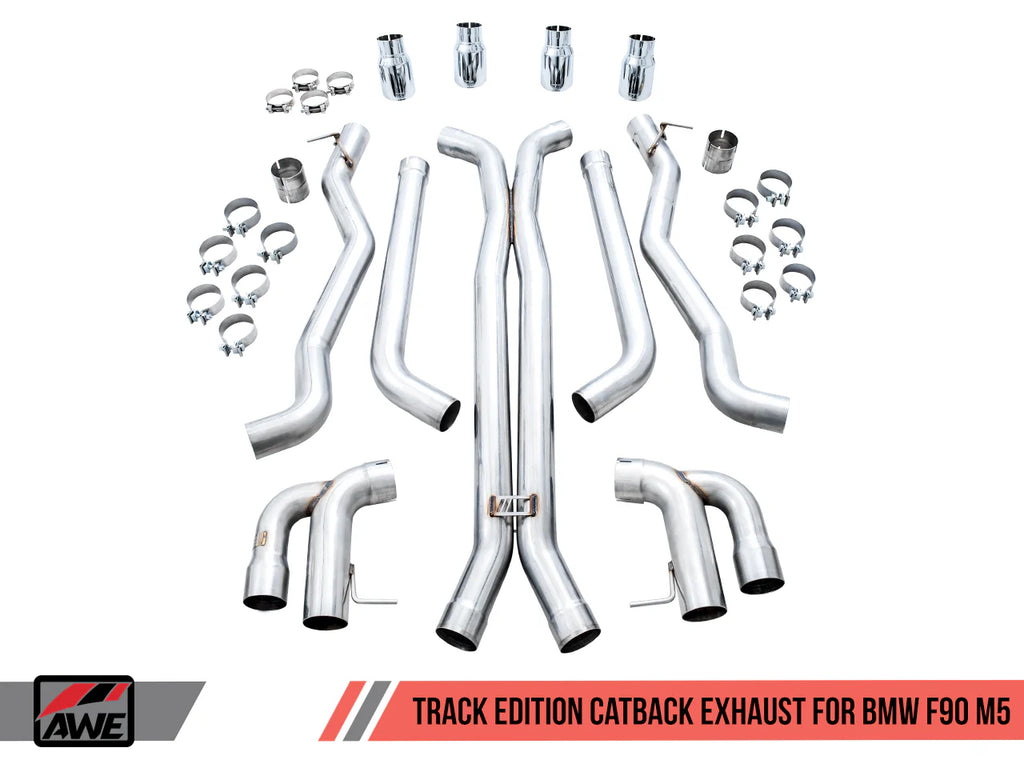 AWE Tuning -  Track Edition Catback Exhaust - BMW F90 M5