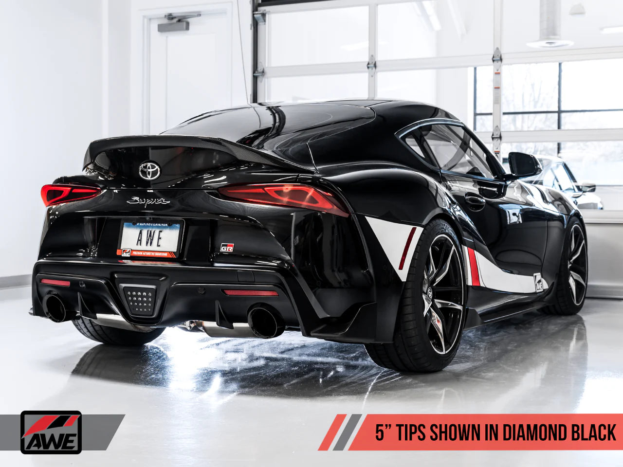 AWE Tuning -  Touring Edition Axleback Catback Exhaust - Toyota GR Supra